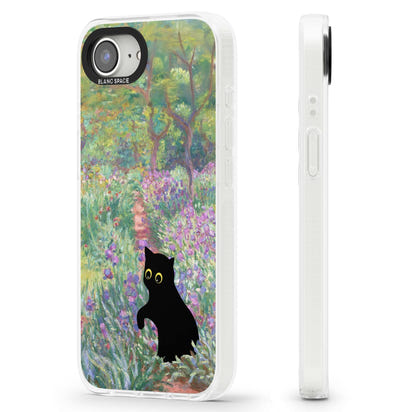 Cat in Monet's Giverny Garden