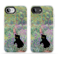 Cat in Monet's Giverny Garden