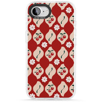 Vintage Cherry Diamond Pattern