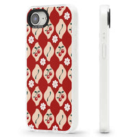 Vintage Cherry Diamond Pattern