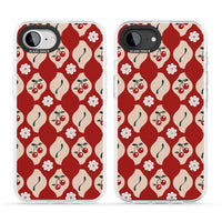 Vintage Cherry Diamond Pattern