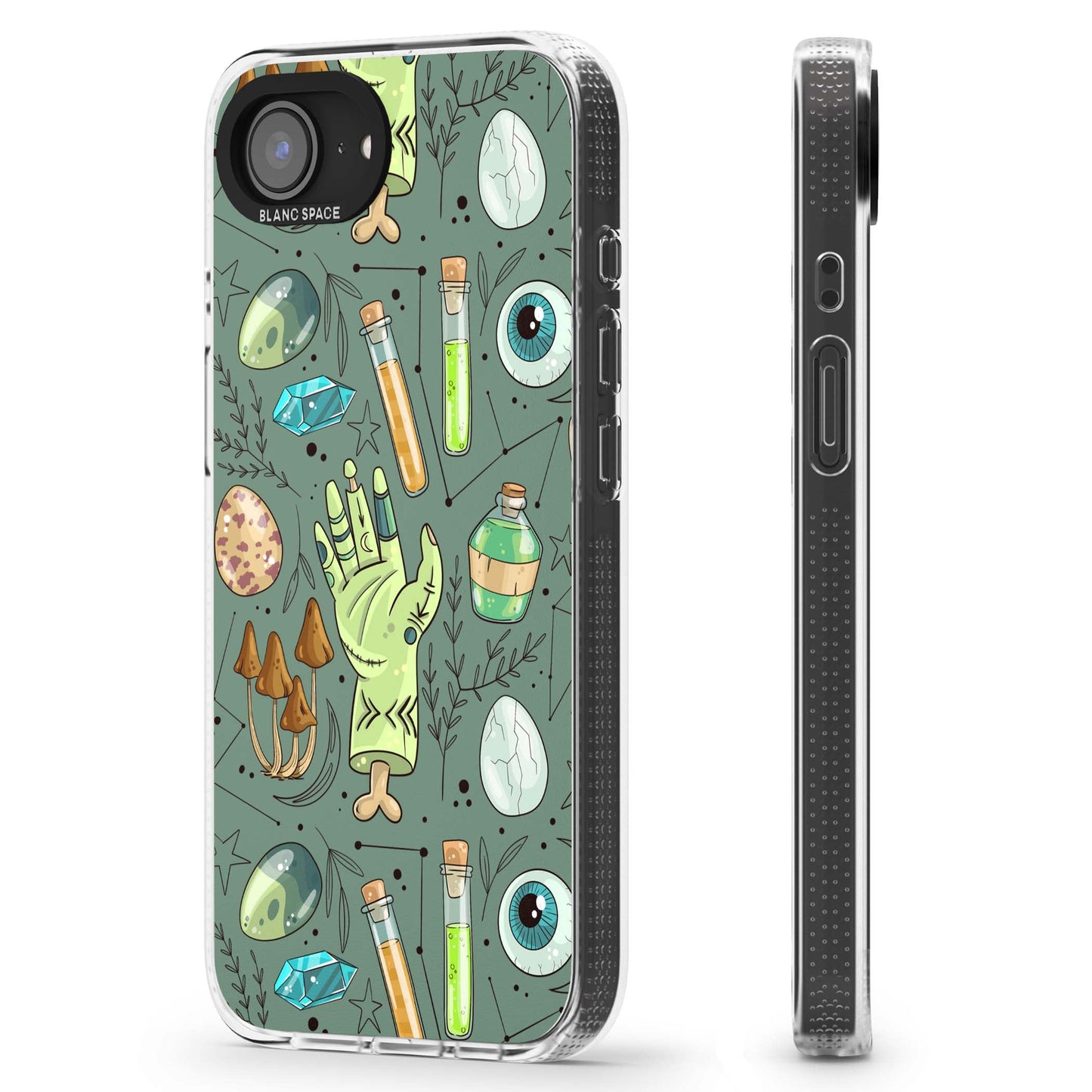 Motif expérimental de dessin animé pour Halloween