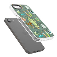 Motif expérimental de dessin animé pour Halloween