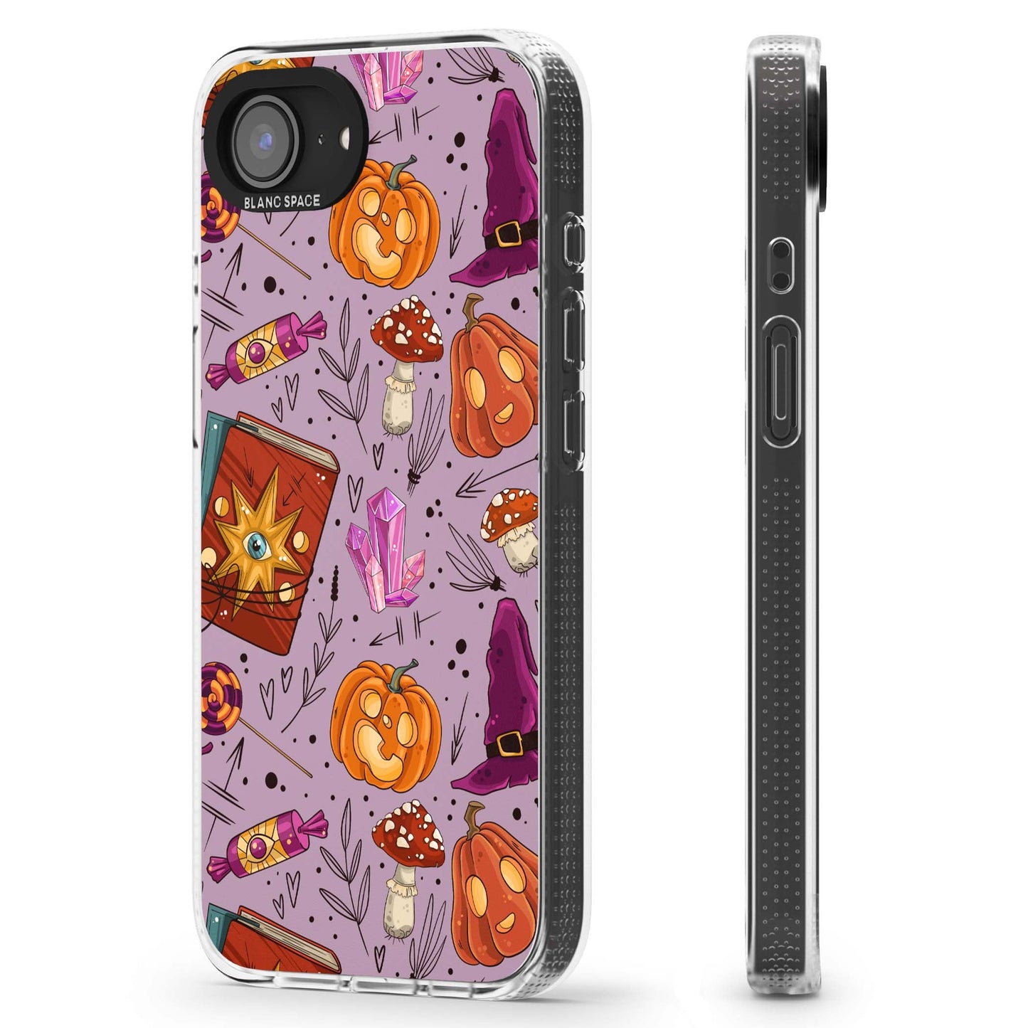 Witchy Cartoon Halloween Pattern