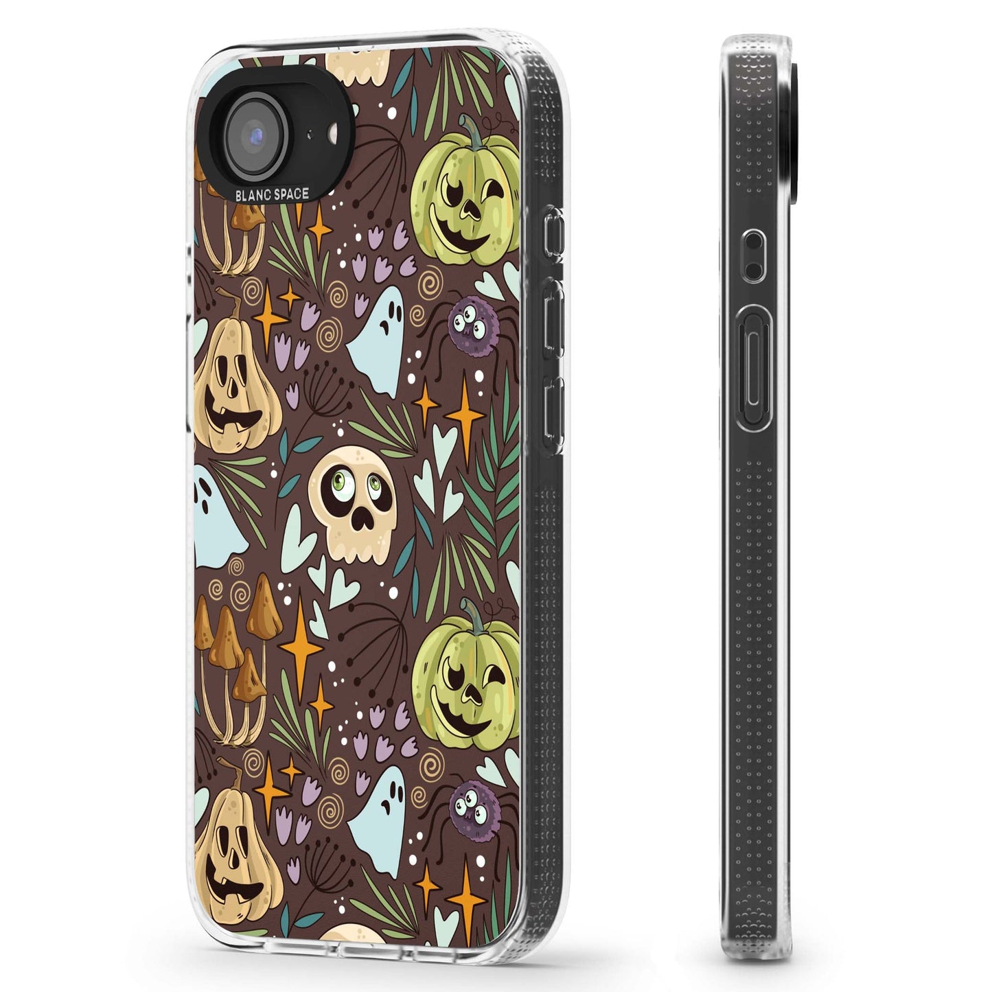 Goblincore Cartoon Halloween Pattern