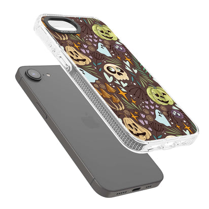 Goblincore Cartoon Halloween Pattern