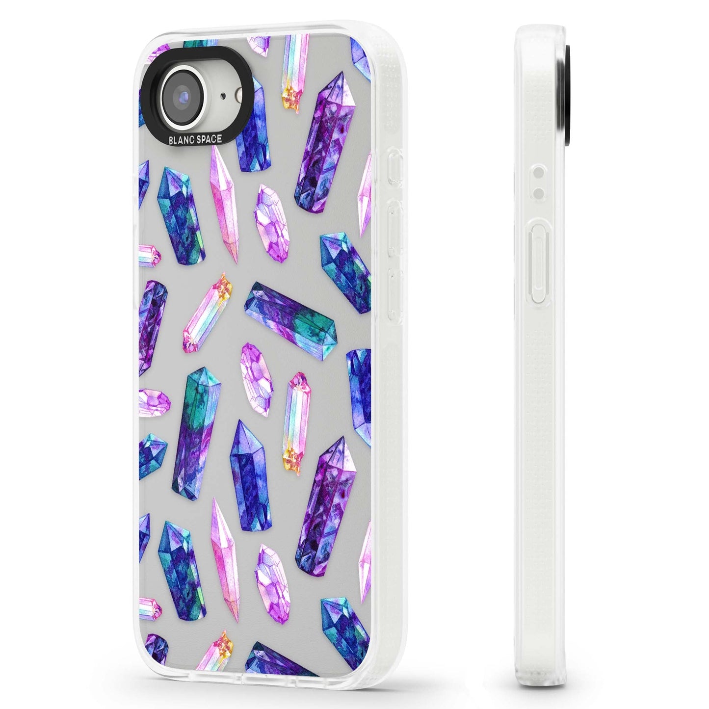 Iridescent Prism Crystals