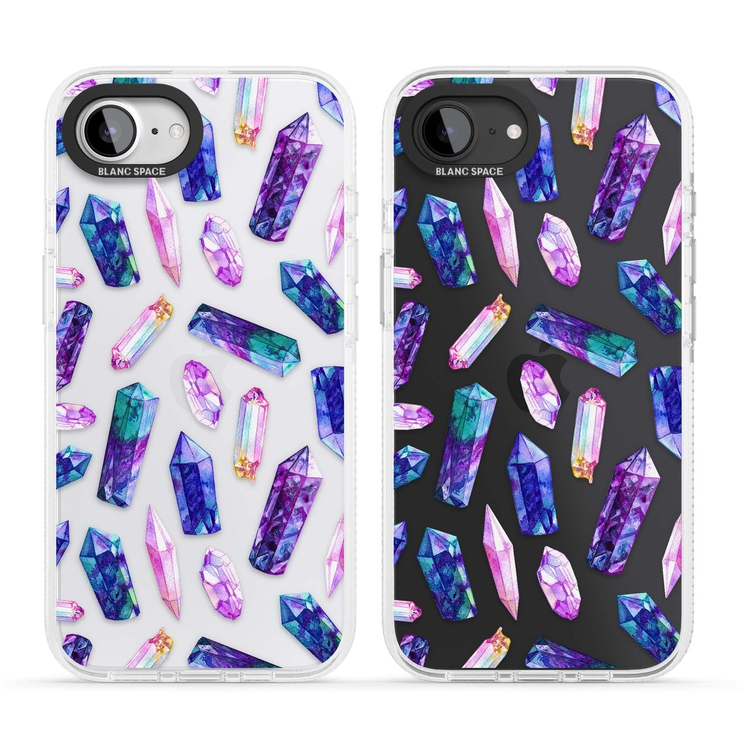 Iridescent Prism Crystals