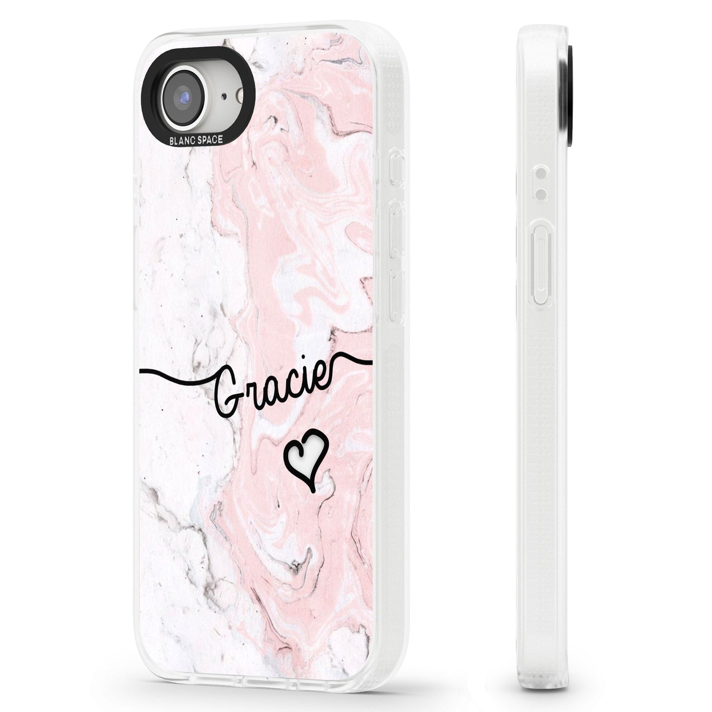 Personalised Pink Marble