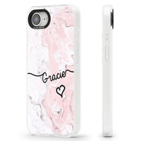 Personalised Pink Marble