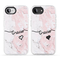 Personalised Pink Marble