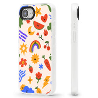 Verspielte Kawaii-Symbole