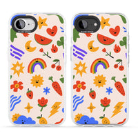 Verspielte Kawaii-Symbole