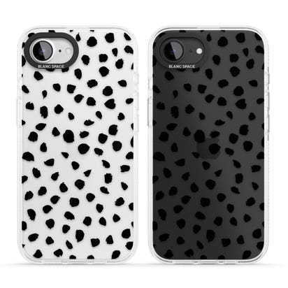 Black Dalmatian Polka Dot
