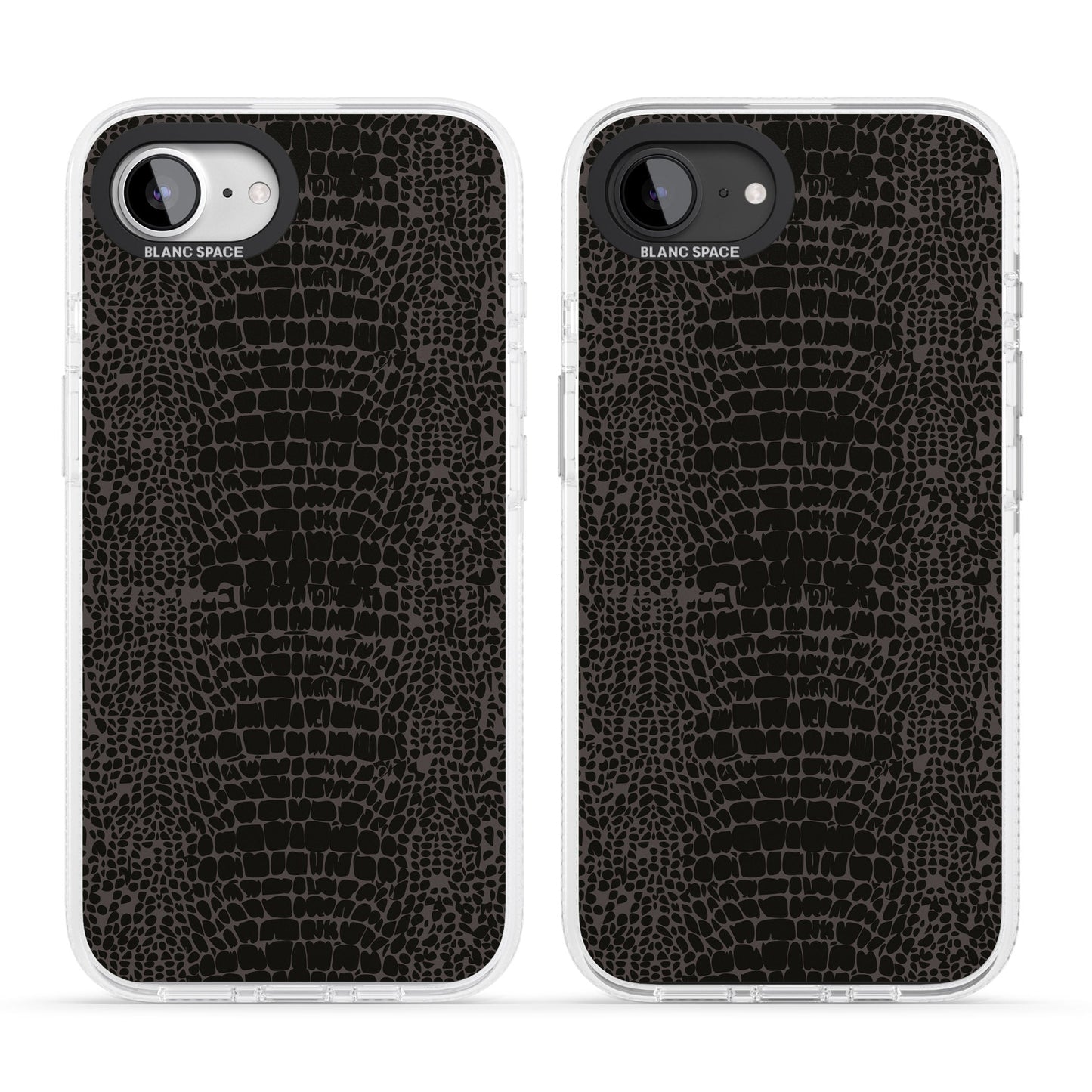 Dark Animal Print Snake Skin