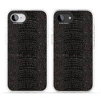 Dark Animal Print Snake Skin