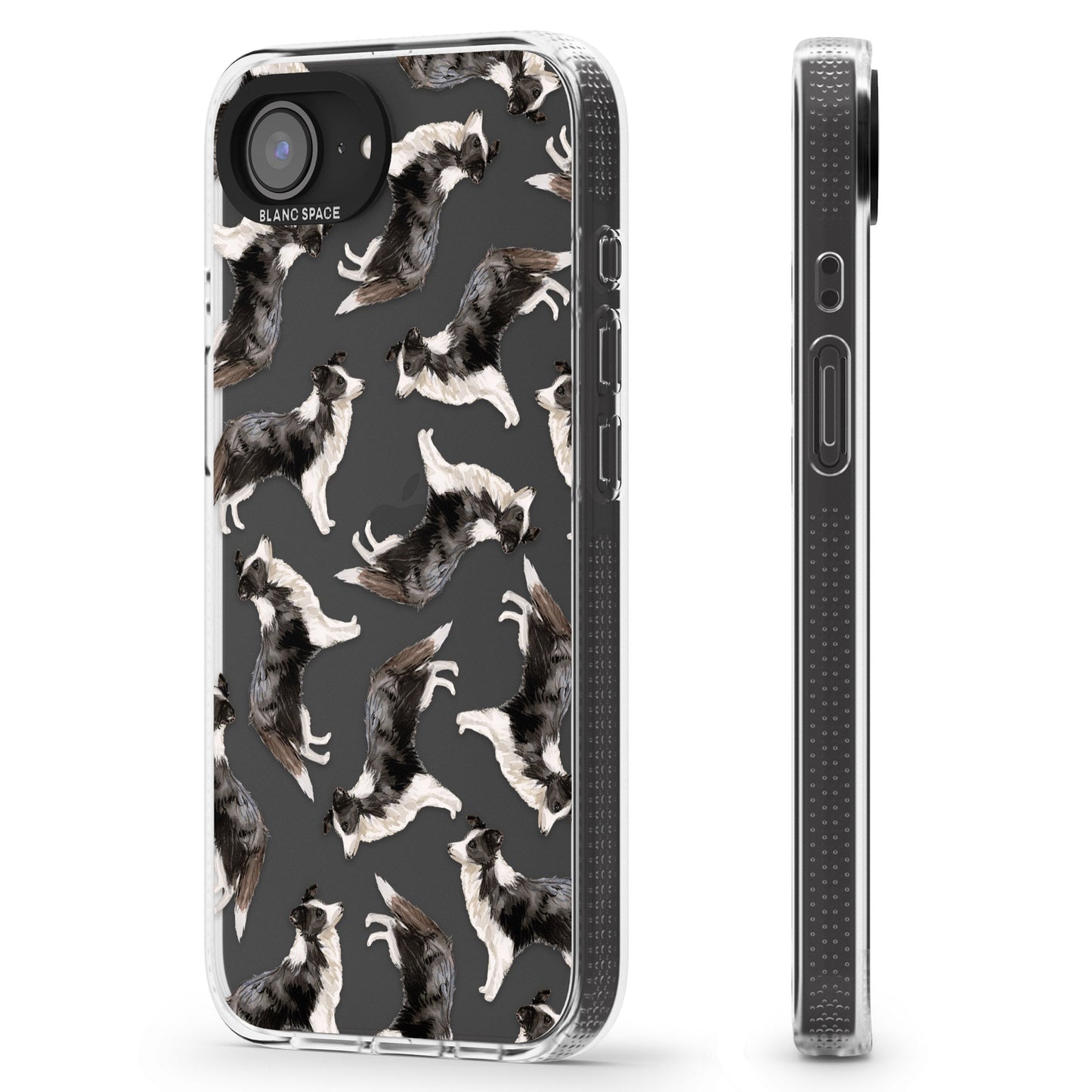 Border Collie Pattern Watercolour