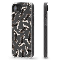 Border Collie Pattern Watercolour