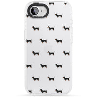 Dachshund Pattern Clear