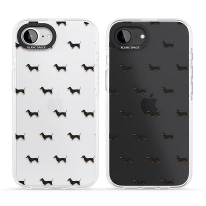 Dachshund Pattern Clear