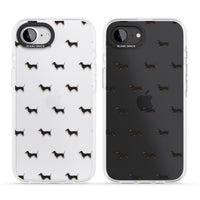 Dachshund Pattern Clear