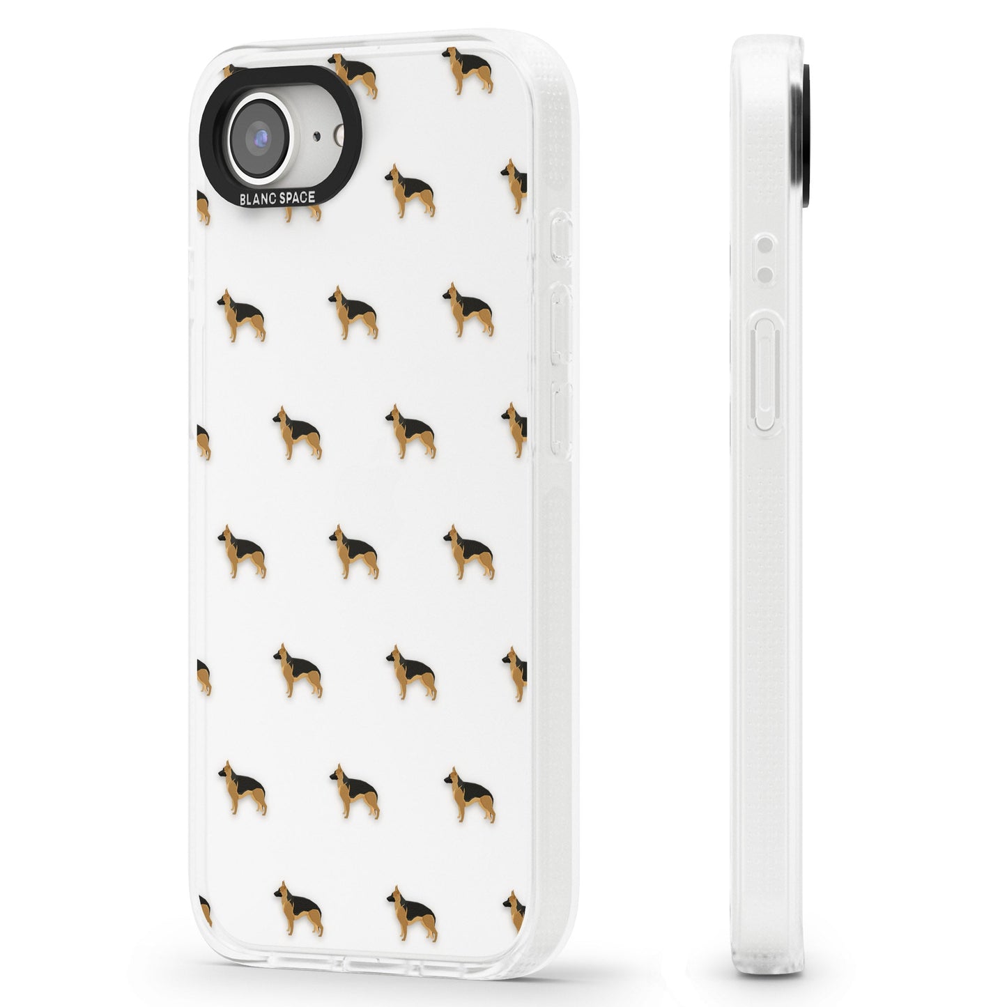 German Shepherd Pattern Clear
