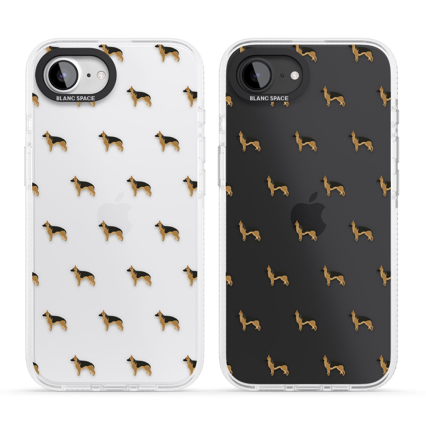 German Shepherd Pattern Clear