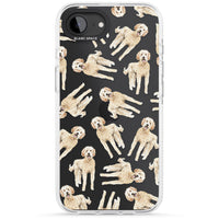 Goldendoodle Watercolour Dog Pattern