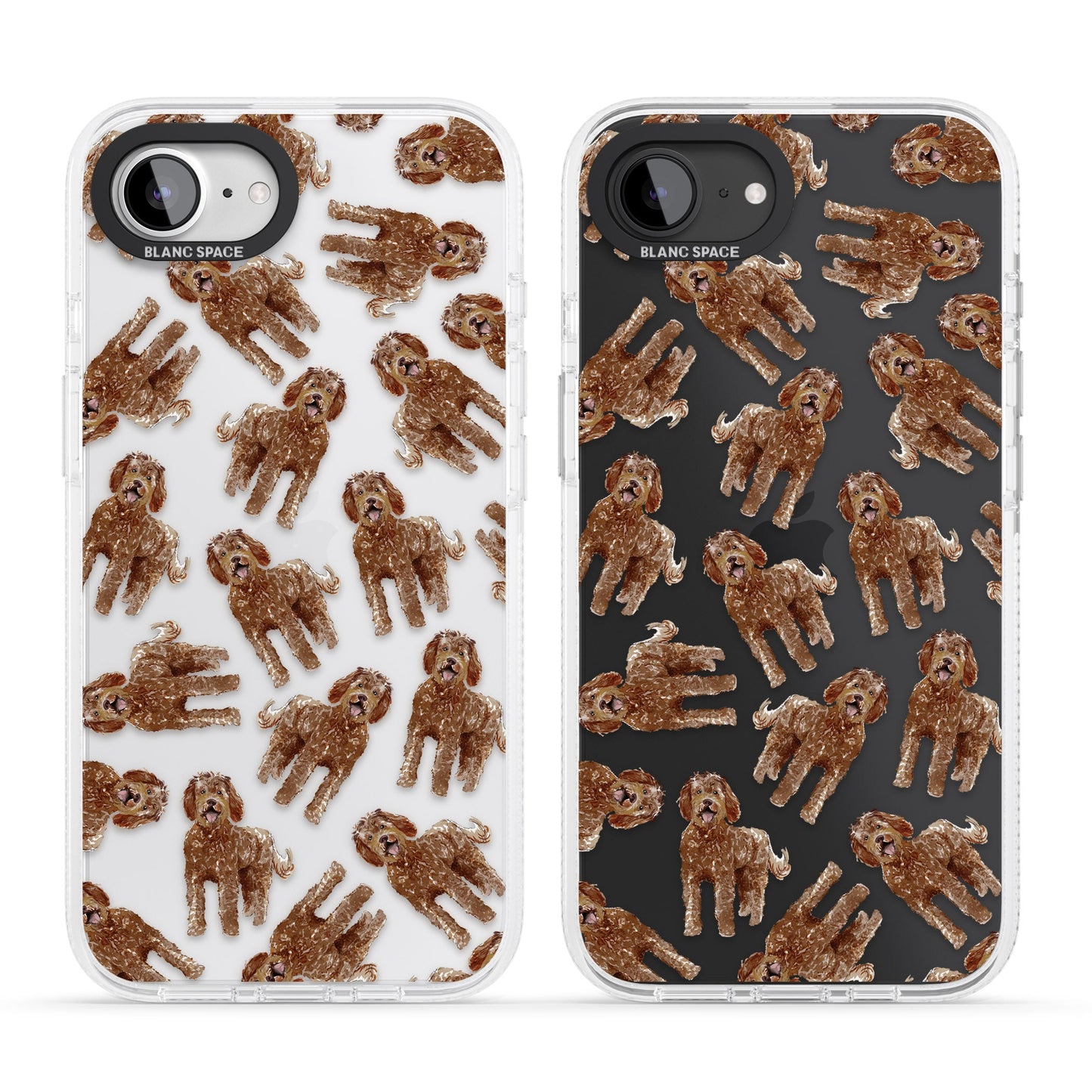 Labradoodle Brown Pattern