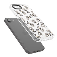 Aquarellzeichnung eines Zwergschnauzers