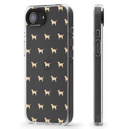 Tan Labrador Dog Pattern
