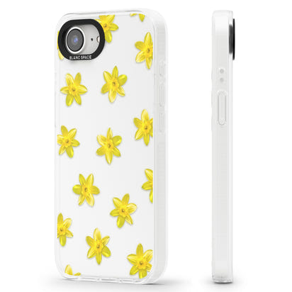 Daffodils Transparent Pattern
