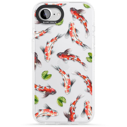 Aquarelle de poissons koi