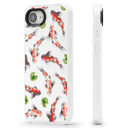 Aquarelle de poissons koi