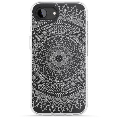Intricate White Mandala