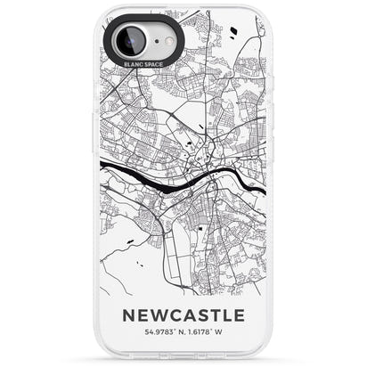 Stadtplan von Newcastle
