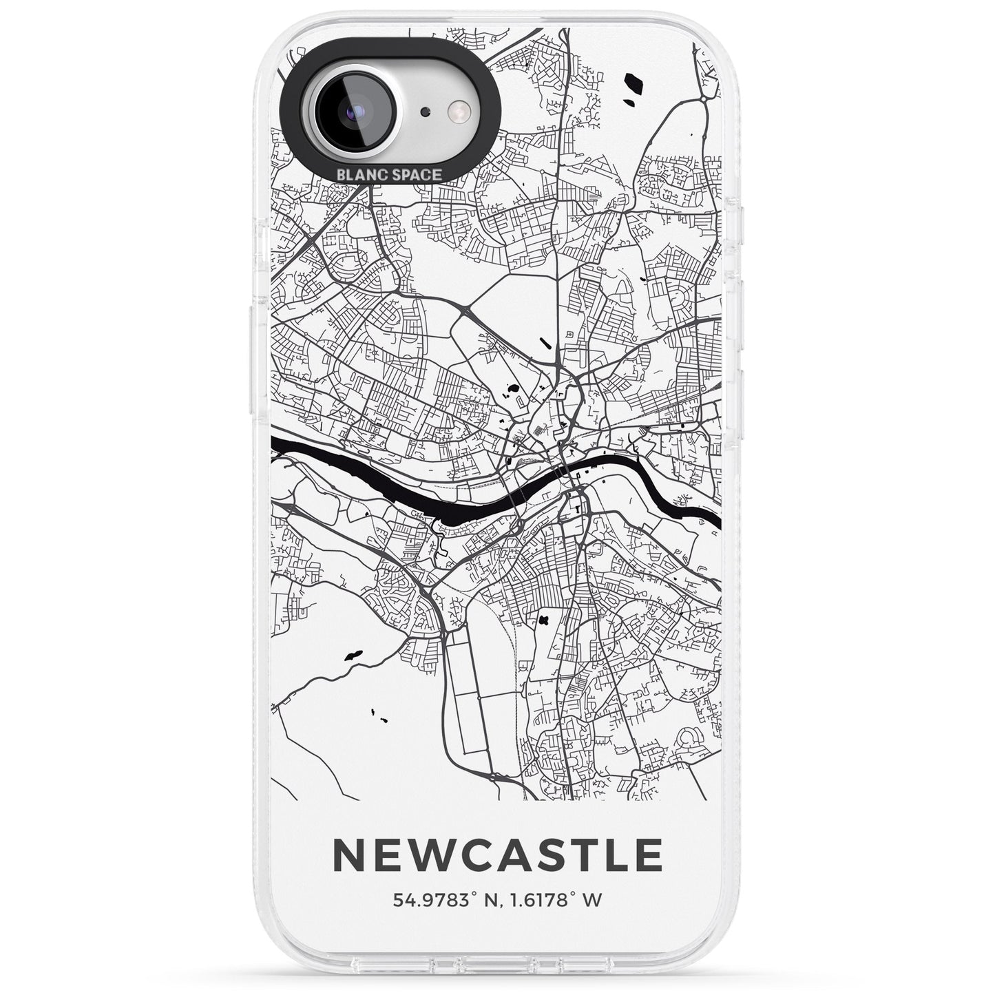 Stadtplan von Newcastle