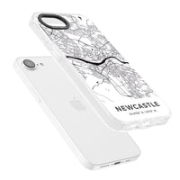 Stadtplan von Newcastle