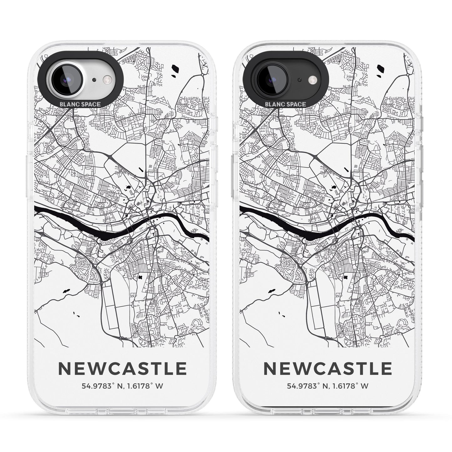 Stadtplan von Newcastle