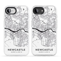 Stadtplan von Newcastle