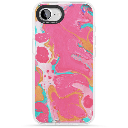 Vibrant Marbled Paper