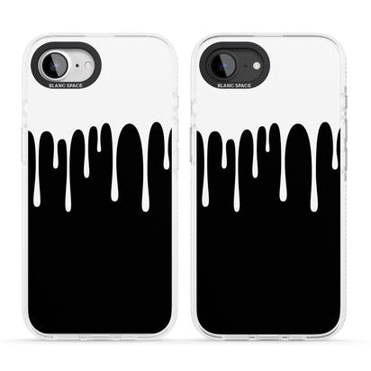 Melted Effect: White & Black