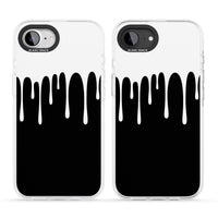 Melted Effect: White & Black