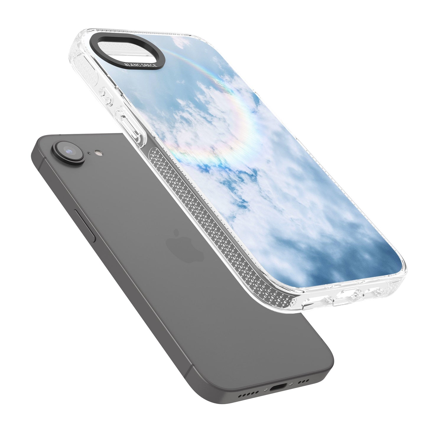 Pastellfarbener Regenbogenhimmel