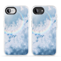 Pastellfarbener Regenbogenhimmel