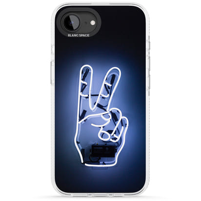 Neon Peace Sign