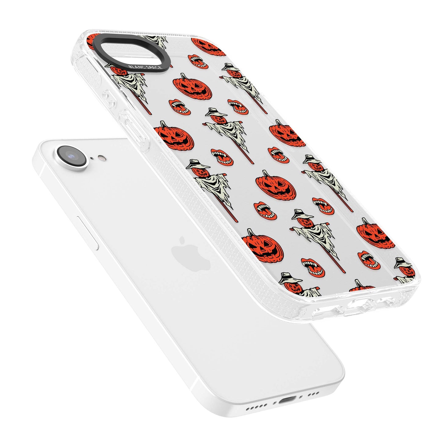 Retro Red Pumpkins & Scarecrows