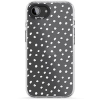 Messy White Dot Pattern