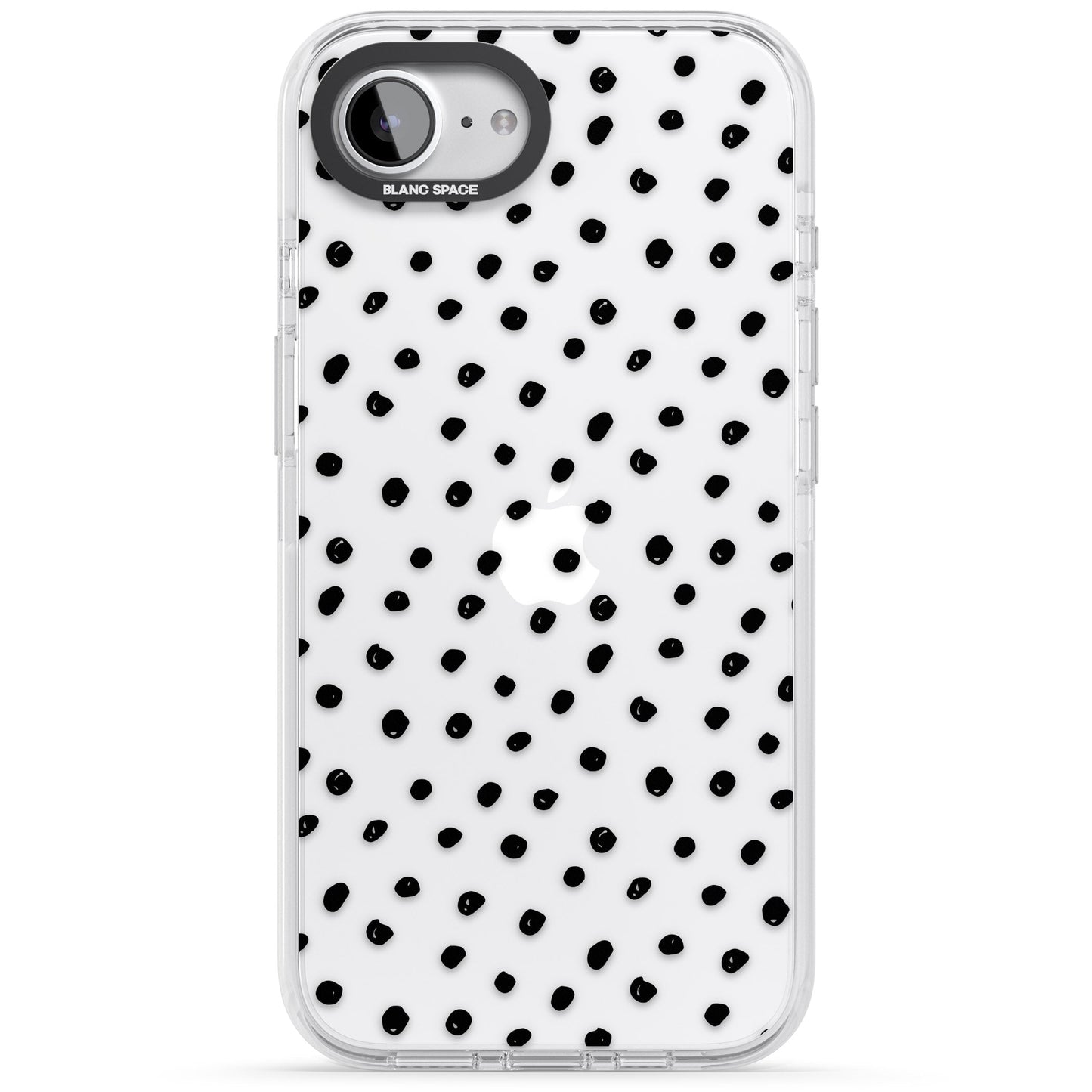 Messy Black Dot Pattern