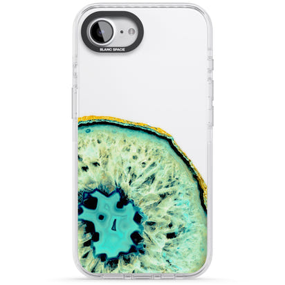 Géode turquoise en cristal